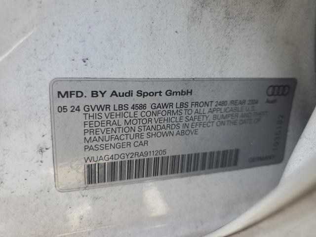 2024 AUDI RS3 WUAG4DGY2RA911205