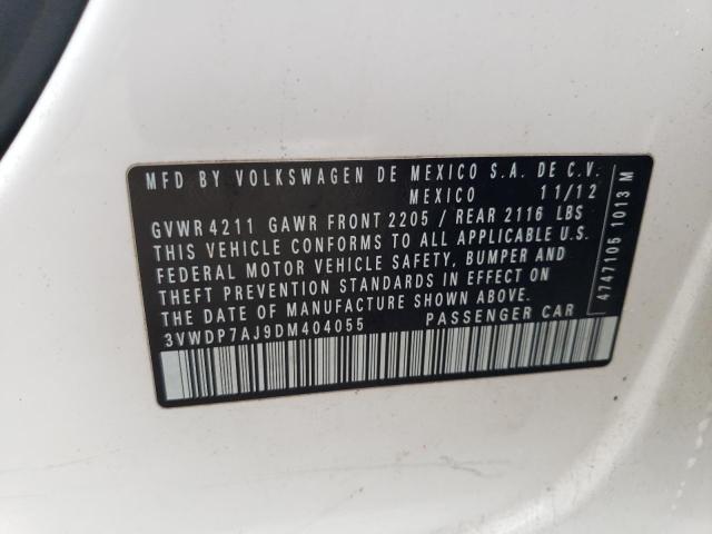 2013 VOLKSWAGEN JETTA SE - 3VWDP7AJ9DM404055