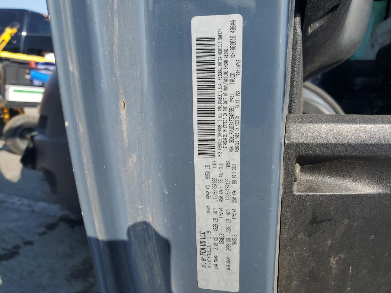 RAM PROMASTER 3500 HIGH