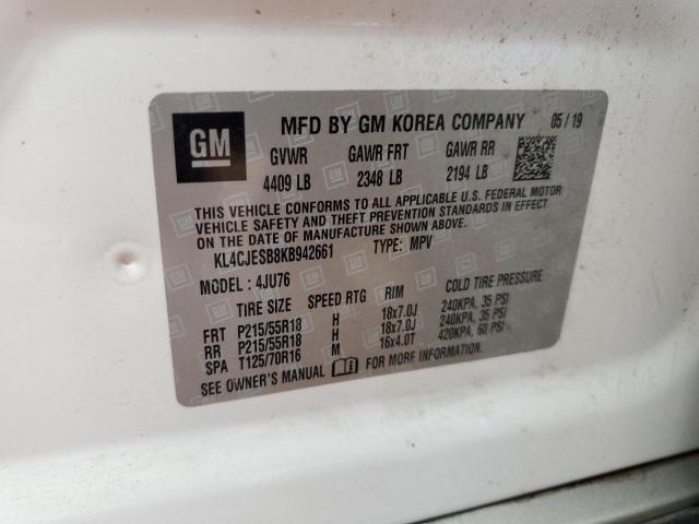 2019 BUICK ENCORE PRE - KL4CJESB8KB942661