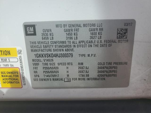 2017 GMC ACADIA LIM 1GKKVSKD4HJ300379