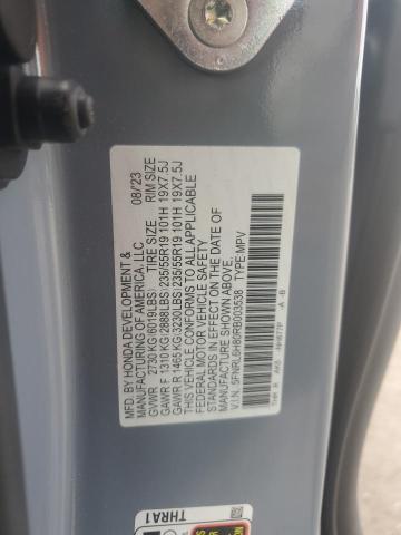 2024 HONDA ODYSSEY TOURING 5FNRL6H80RB003538