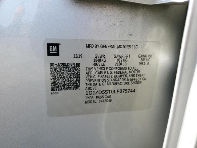 2020 CHEVROLET MALIBU LT - 1G1ZD5ST0LF075744