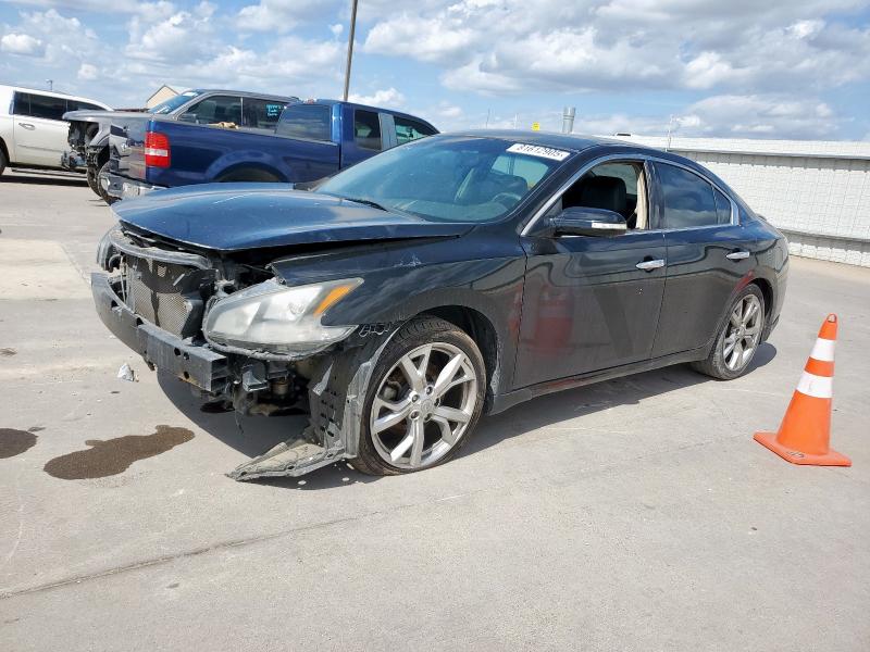 NISSAN MAXIMA S 2012 black sedan 4d gas 1N4AA5AP4CC843525 photo #1