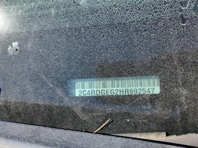 2017 DODGE GRAND CARA - 2C4RDGEG2HR692547