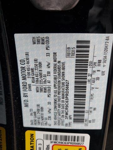 2023 FORD BRONCO SPO - 3FMCR9C63PRD56827