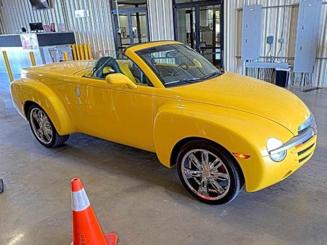 CHEVROLET SSR 2004 yellow pickup gas 1GCES14P64B107562 photo #1