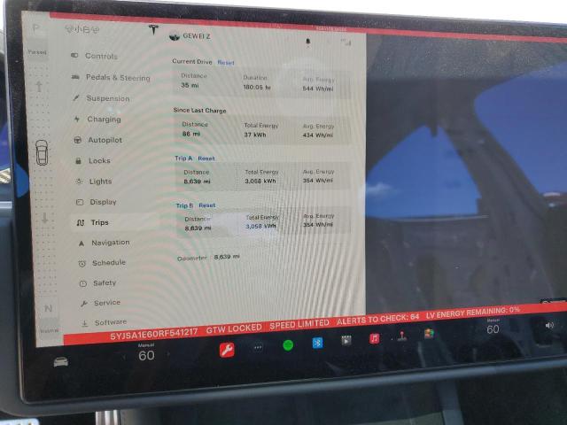 2024 TESLA MODEL S - 5YJSA1E60RF541217