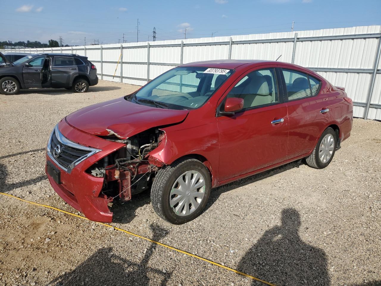 Lot #3257867361 2015 NISSAN VERSA S