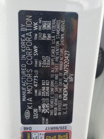 2021 KIA SPORTAGE L - KNDPMCAC7M7920427