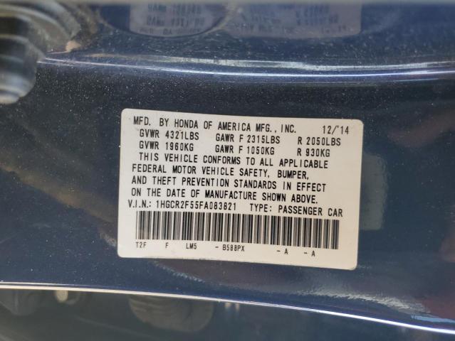2015 HONDA ACCORD SPO 1HGCR2F55FA083821