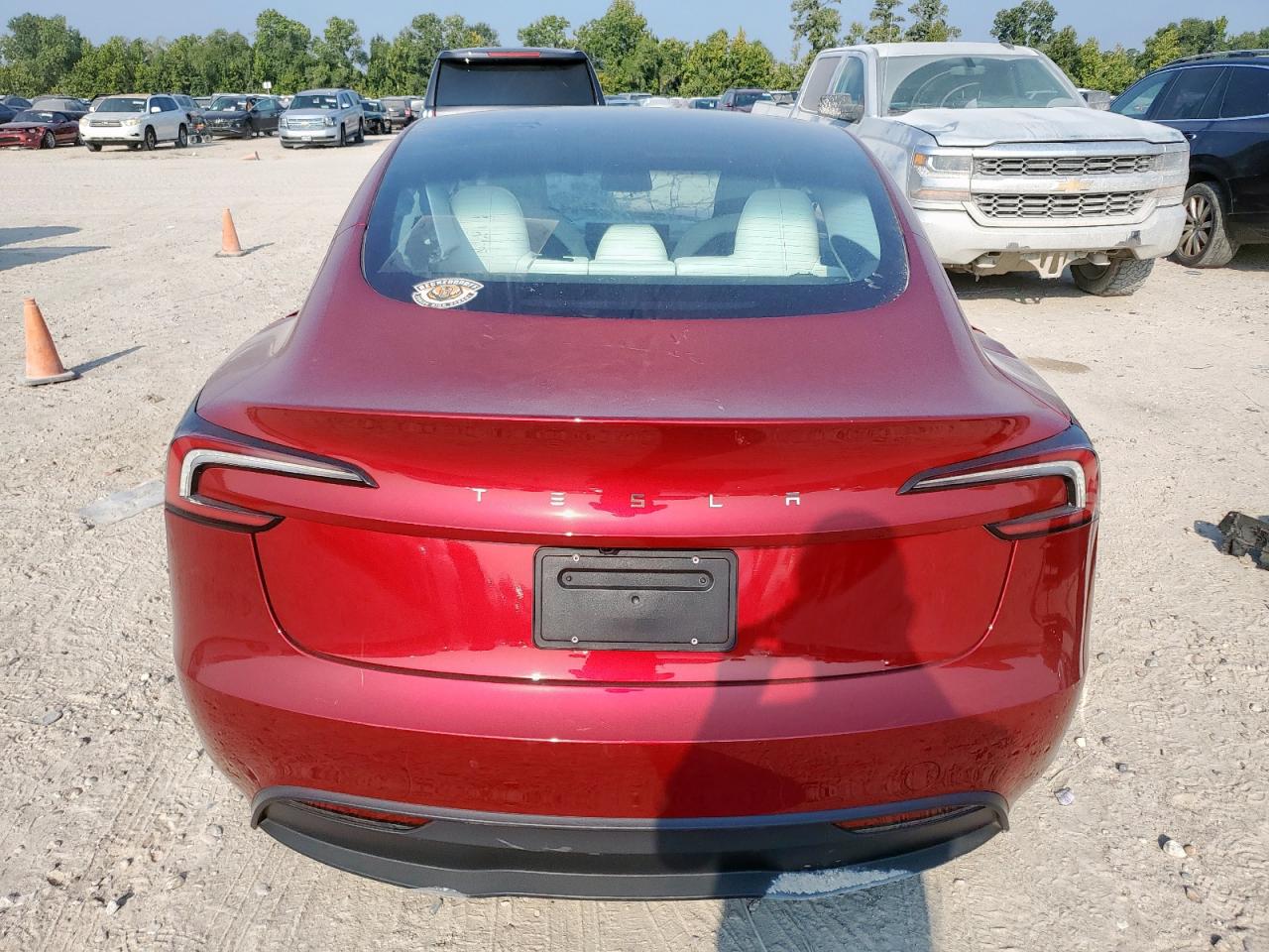 Lot #3310305975 2025 TESLA MODEL 3