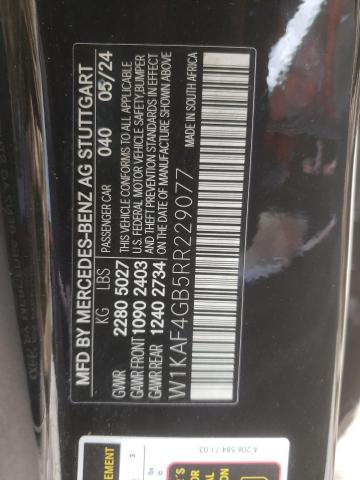 2024 MERCEDES-BENZ C 300 W1KAF4GB5RR229077