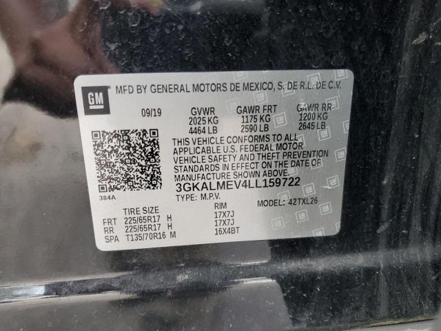 2020 GMC TERRAIN SL 3GKALMEV4LL159722