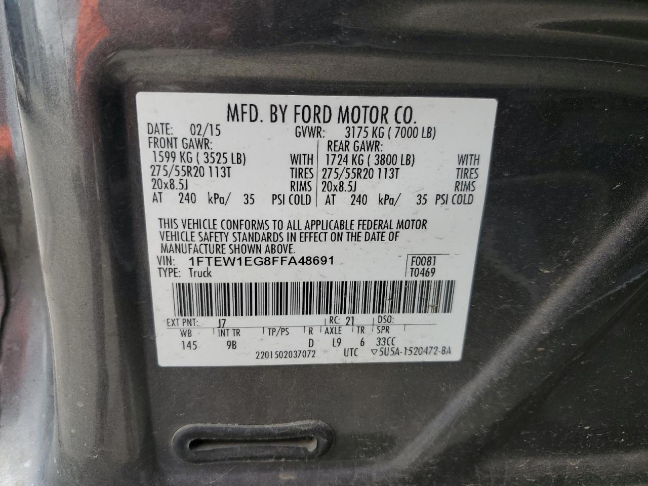 FORD F-150 SUPERCREW