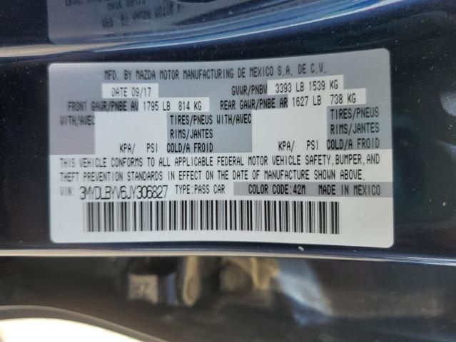 2018 TOYOTA YARIS IA 3MYDLBYV6JY306827