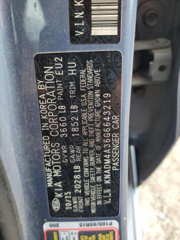 2016 KIA RIO LX KNADM4A36G6643219