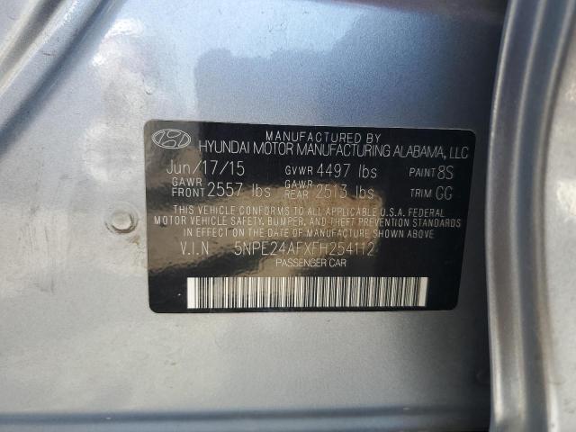 2015 HYUNDAI SONATA SE - 5NPE24AFXFH254112