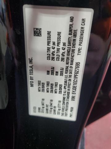 2023 TESLA MODEL 3 - 5YJ3E1EC1PF627695