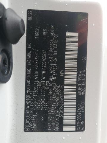 2023 TOYOTA SIENNA XLE 5TDYRKEC5PS141080