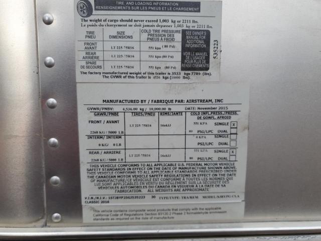 2016 AIRS CAMPER - 1STJBYP25GJ535223