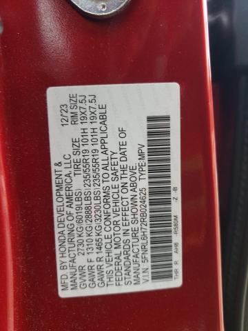 2024 HONDA ODYSSEY SP 5FNRL6H72RB024625