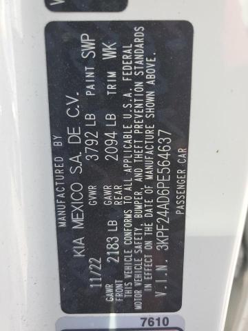 2023 KIA FORTE LX 3KPF24AD6PE564637