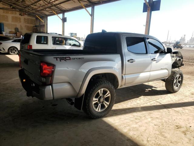 TOYOTA TACOMA DOUBLE CAB 2019 silver  gas 3TMAZ5CN2KM111678 photo #4