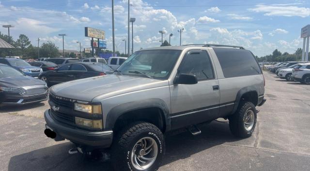 CHEVROLET TAHOE K150 1999 gray 2dr spor gas 3GNEK18R8XG179779 photo #3