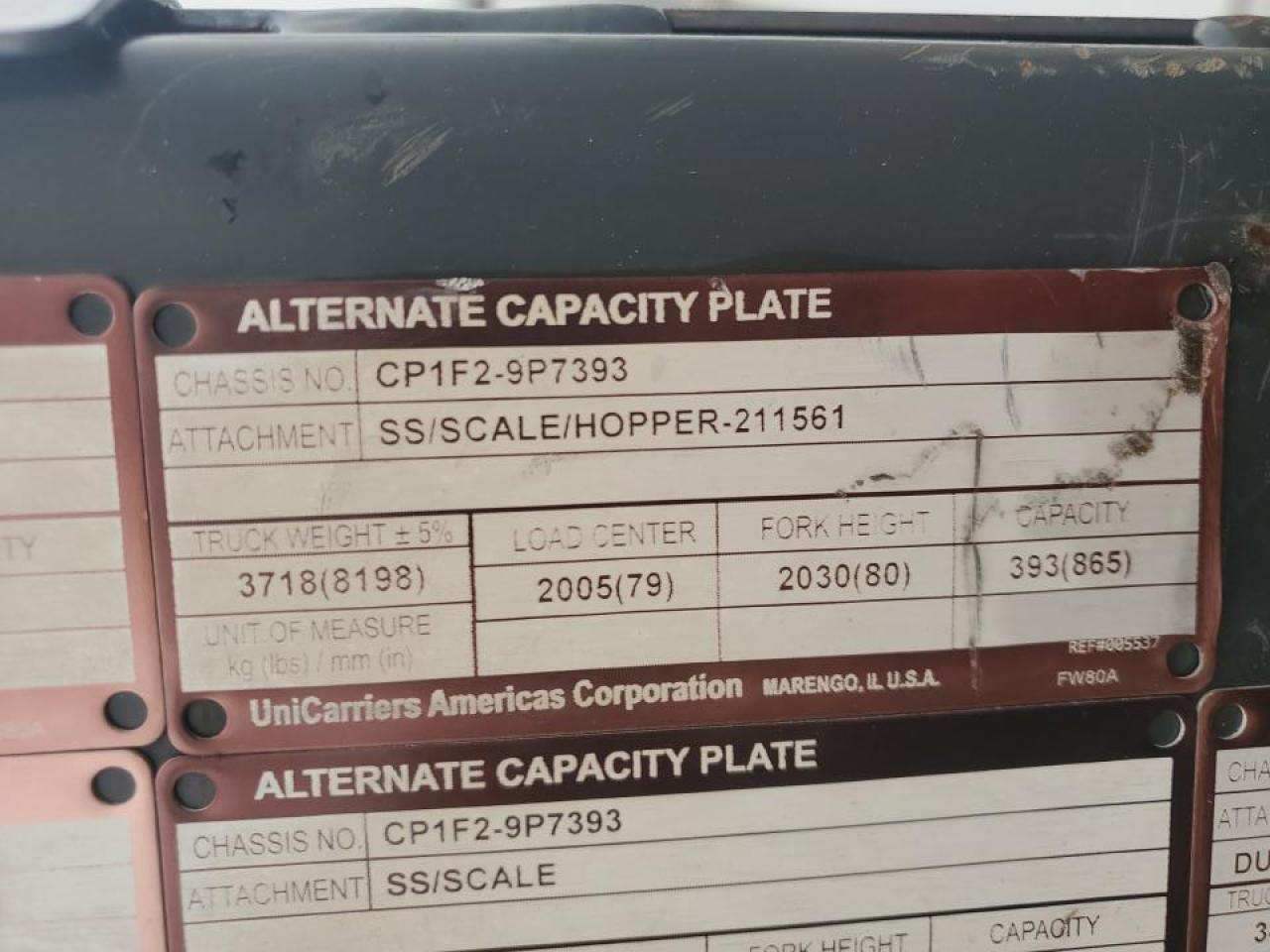 Lot #3247709236 2011 NISSAN FORKLIFT