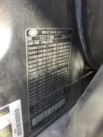 2018 LAND ROVER RANGE ROVE SALYB2RV3JA734255