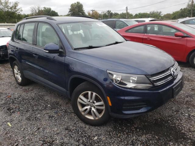 2016 VOLKSWAGEN TIGUAN S WVGBV7AX9GW601733