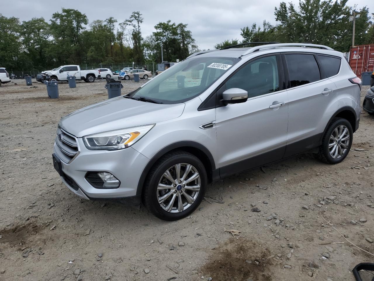 Lot #3239334491 2017 FORD ESCAPE TIT