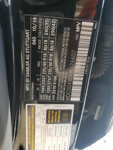 2017 MERCEDES-BENZ GLC 300 WDC0G4JB8HF176607