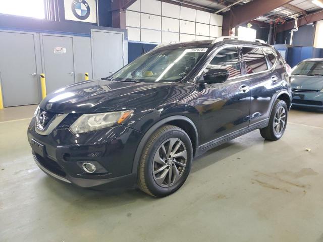 NISSAN ROGUE S 2016 black 4dr spor gas 5N1AT2MVXGC817512 photo #1