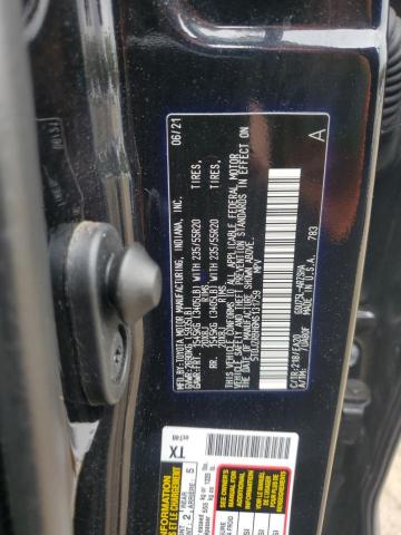 2021 TOYOTA HIGHLANDER XSE 5TDJZRBH6MS131759