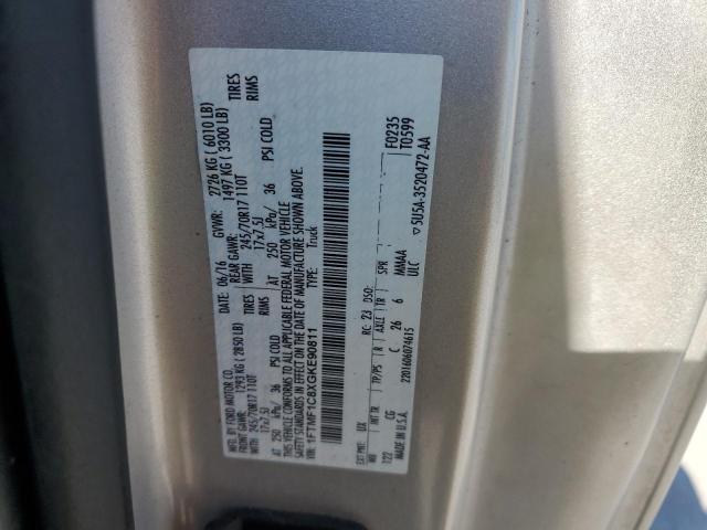 2016 FORD F150 1FTMF1C8XGKE90811