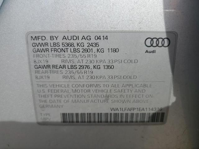 2014 AUDI Q5 PREMIUM - WA1LFAFP1EA114316