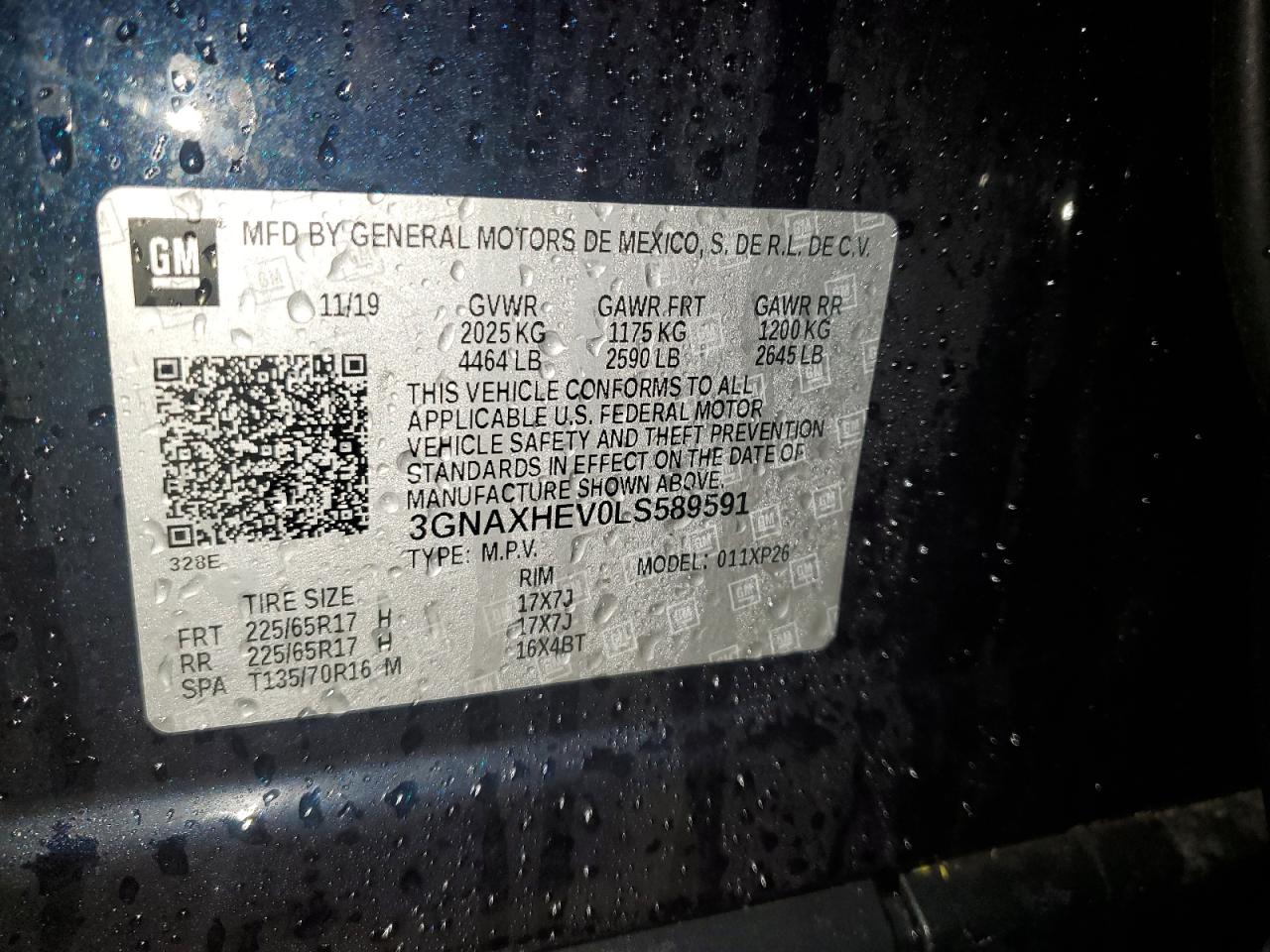 CHEVROLET EQUINOX LS