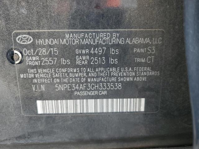 2016 HYUNDAI SONATA SPORT #3269080068