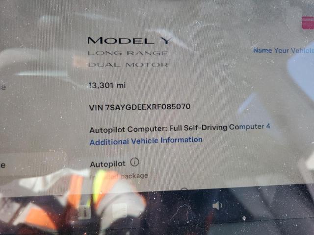 2024 TESLA MODEL Y 7SAYGDEEXRF085070
