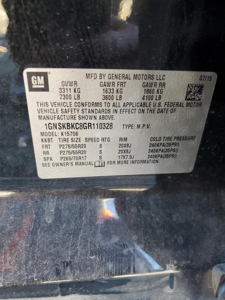 CHEVROLET TAHOE K1500 LT