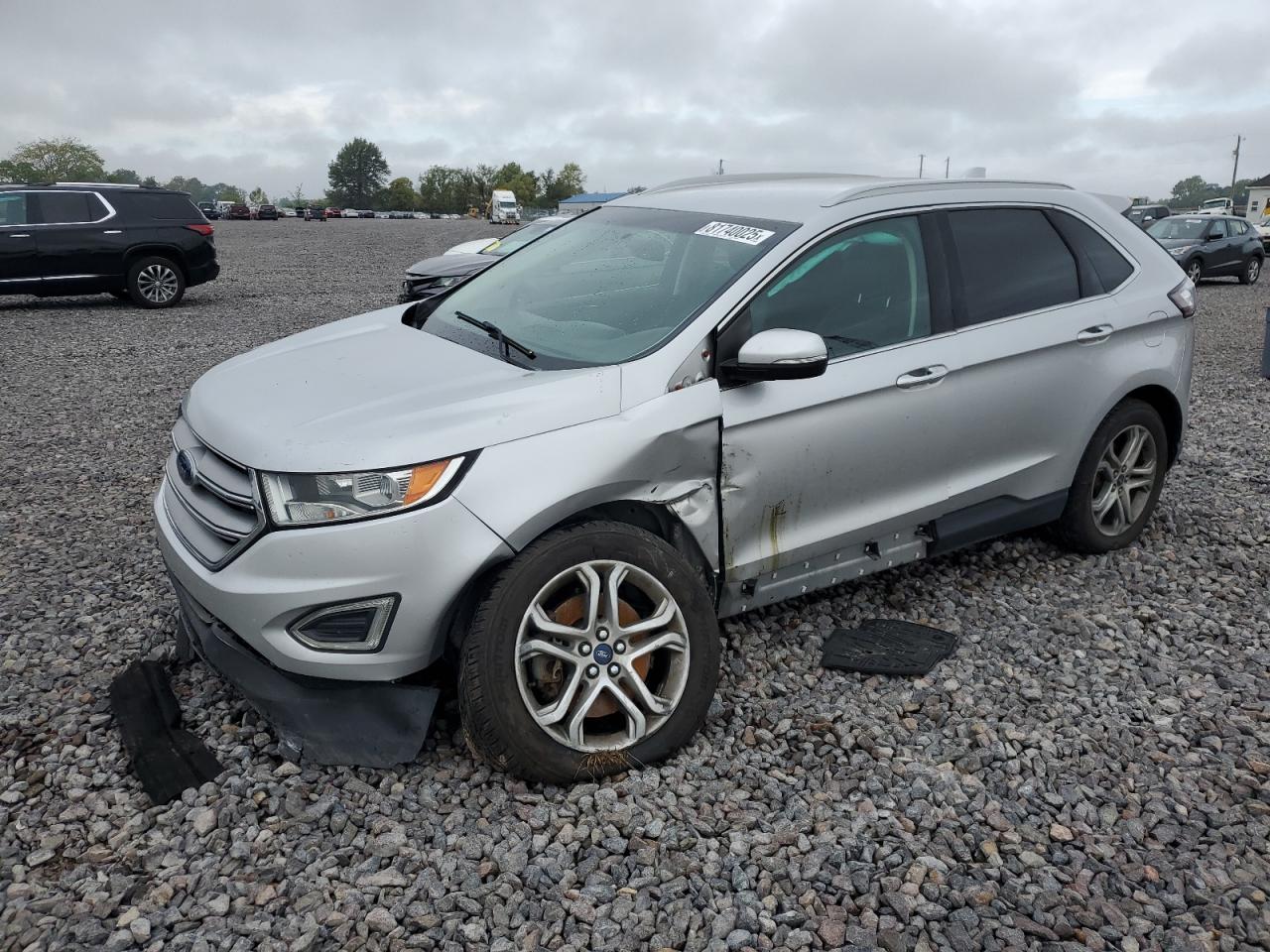 Lot #3256421330 2015 FORD EDGE TITAN