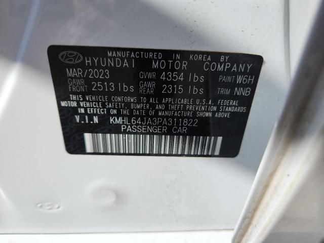 2023 HYUNDAI SONATA SEL KMHL64JA3PA311822