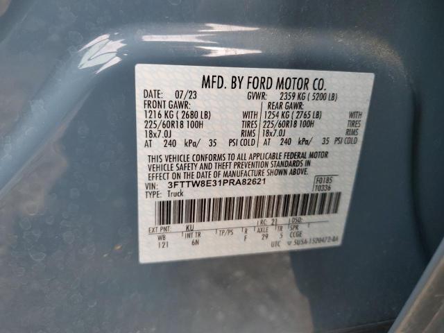 2023 FORD MAVERICK XL 3FTTW8E31PRA82621