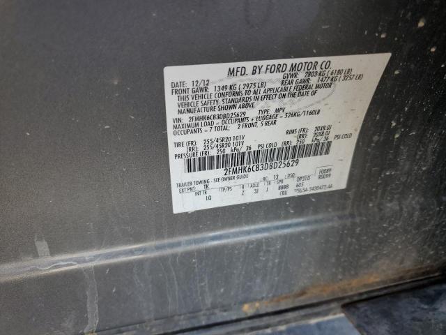 2013 FORD FLEX SEL - 2FMHK6C83DBD25629