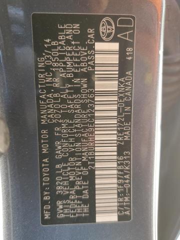 2014 TOYOTA COROLLA L - 2T1BURHE9EC123763