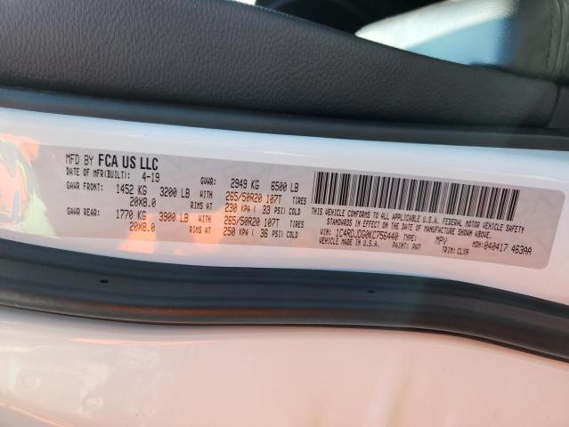 2019 DODGE DURANGO GT #3285811647