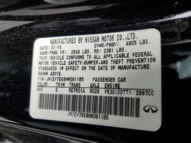 2017 INFINITI Q60 PREMIU JN1EV7EK8HM361185