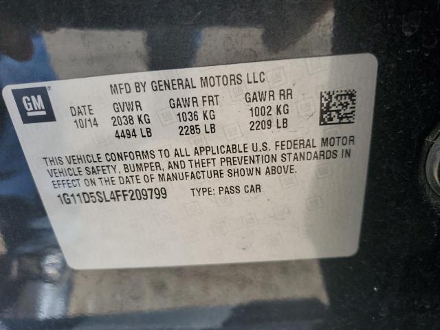 2015 CHEVROLET MALIBU 2LT 1G11D5SL4FF209799